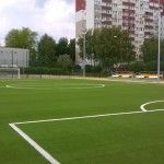 Nowe boisko piłkarskie w Lubinie