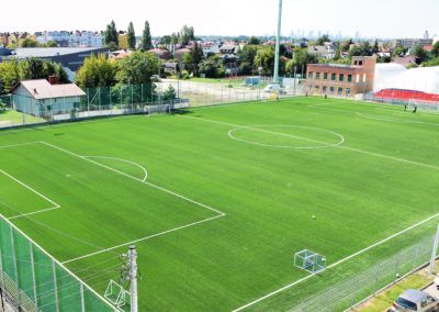 Boisko piłkarskie wraz z infrastrukturą towarzyszącą na terenie MOSiR w Ząbkach